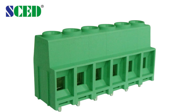 Communication Pitch 10.16mm PCB Screw Terminal Block 57A 2-16 Poles