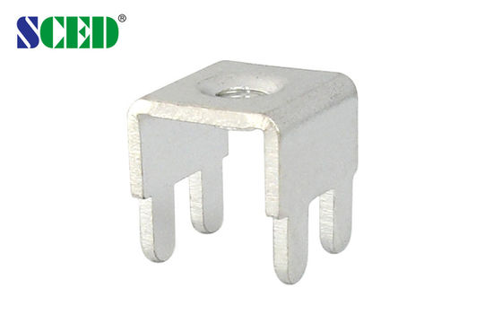 80A PCB Terminal Block Accessories Brass Electronics Components 6.5*10.3mm