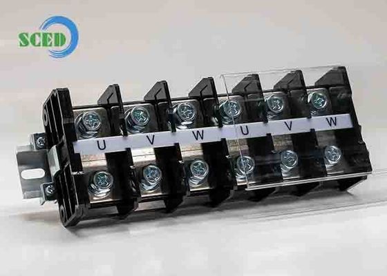 PCB Barrier Terminal Blocks 32.0mm 175A High Current Terminal Block PC M8 Right Angle