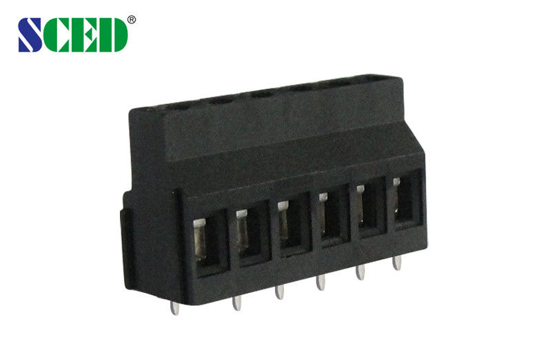 Pitch 5.08mm PCB Screw Terminal Block Black , 2P - 24P 300V 10A
