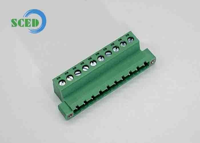 Pluggable Terminal Block Plug Female Sockets Pitch 5.08mm 300V 18A 2-20P Plug-in Terminal Block
