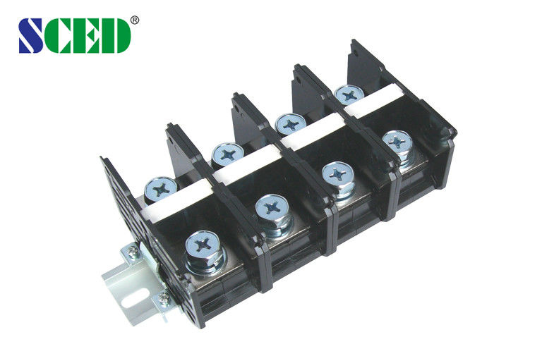 45.00mm High Current Terminal Block Mount Din Rail Screw Terminal