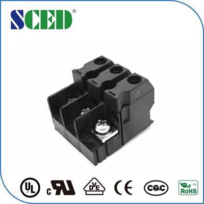 3 Pin Besleme Terminal Bloğu Pitch 12.7mm 600V PC Siyah