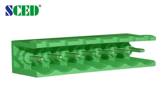 5.08mm Aralıklı Bakır Güç Terminal Blok Bağlantısı UL94 V0 300V 18amp