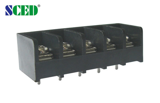 9.52mm Aralıklı Bariyer Terminal Blok 300V 20A 2-24 Kutup Sağ Köşeli Tel Girişi