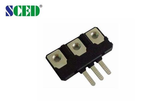 150V 30A Terminal Blok Aksesuarları PA66 M6 Vuruşlu Bakır İletici Tahta