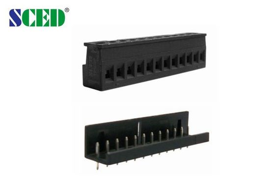 5.08mm Erkek Kadın Plug In Terminal Block 300V 8A 2P - 24P Servo Drive için