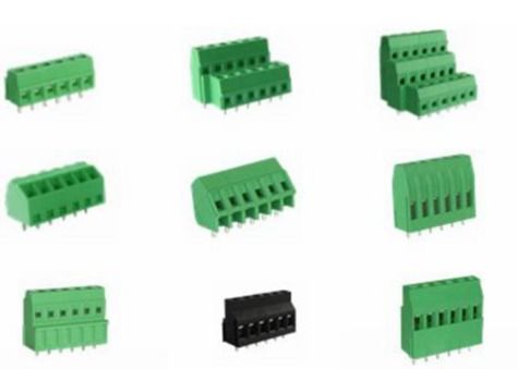 10A 2P-28P Sağ açılı Tel Giriş Terminal Blok PCB Pitch 3.81mm 300v