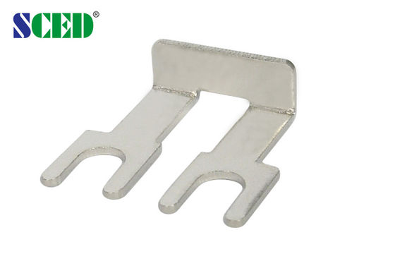 20A Elektrik Bileşenleri 10.3mm Merkez Aralıklı Pirinç Hızlı Bağlantı Metal Terminal