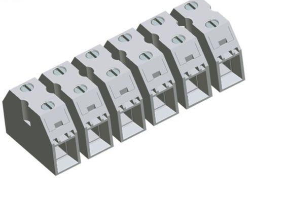 2-16 Kutuplu 50A Beslemeli Terminal Blok Pitch 13.5mm Bakır