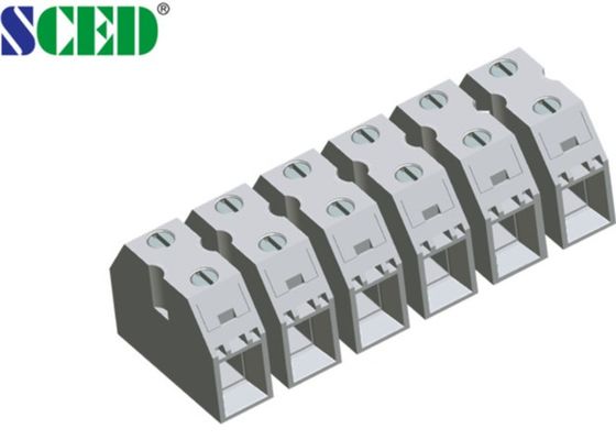 Çelik vida 50A terminal giriş bağlantı alanı 13.5mm 2-16 kutup bakır