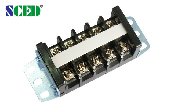 12.00mm 600V PCB Panel Mount Bariyer Terminal Blok Konnektörleri Sunucu Sitesi İçin