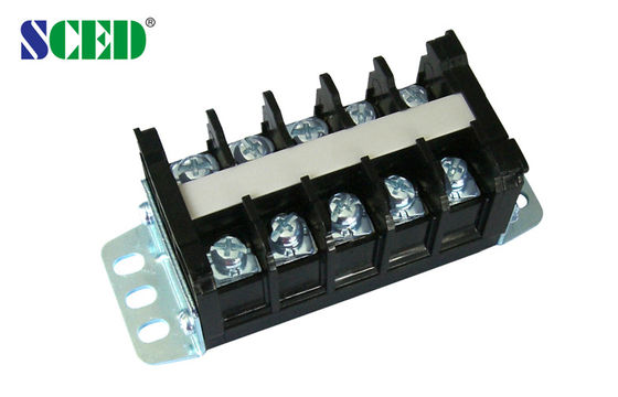 14.00mm Panel Montajlı Elektrik Terminal Bloğu, 600V 40A PCB Bariyer Terminal Blokları