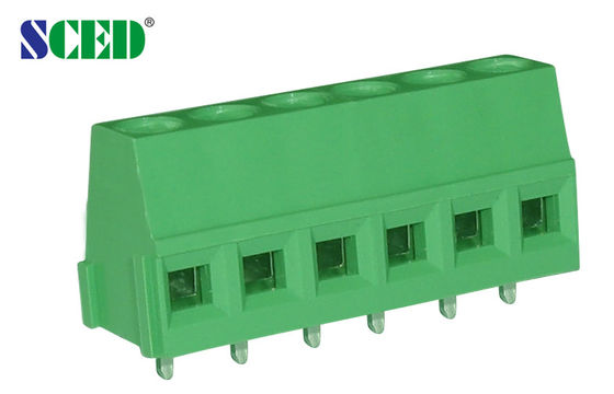 5.08mm Avrupa PCB Vidalı Terminal Blok 300V 10A, 2P - 24P Güç Kaynağı İçin