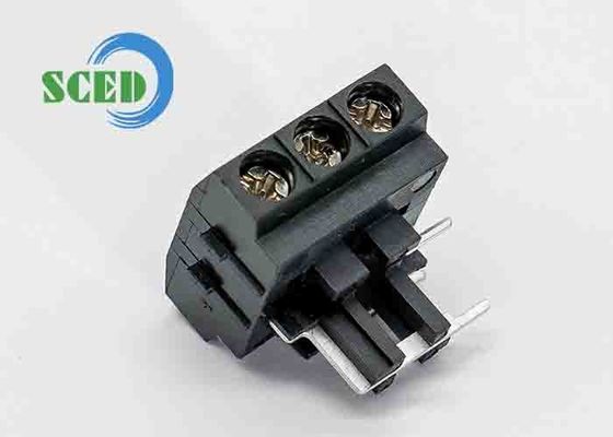 300V 10A M3 vida terminal bloğu bağlantısı 12 24 AWG PBT 6.2mm aralıklı tunç