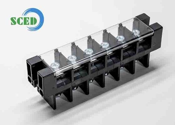 101A 21.0mm PBT Perforasyon 600V Plastik Kapaklı Terminal Blokundan Girme