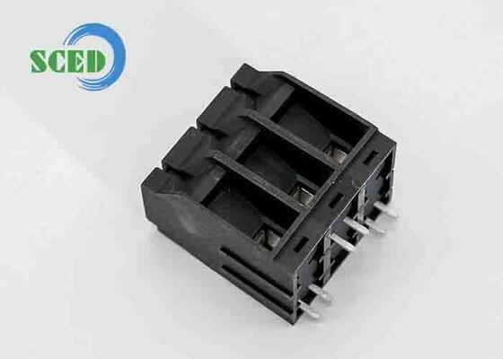 Sağ açılı kablo giriş PCB terminal bloğu, teneke kaplama ve güvenli elektrik bağlantıları için 2P-24P bağlantıları ile