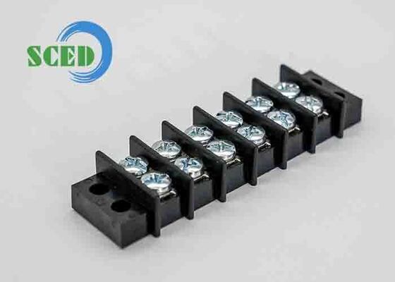 2 ila 24 kutuplı bariyer terminal panosu 600V değerli voltaj elektrik devre bağlantıları ve güç dağıtımı için idealdir