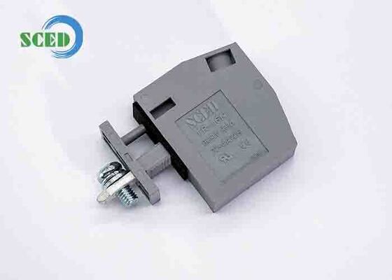 Ev PA66 UL 94V 0 Panel kablolama çözümleri sağlayan 10.00mm terminal genişliği ve nikel kaplama ile panel terminal blokları üzerinden