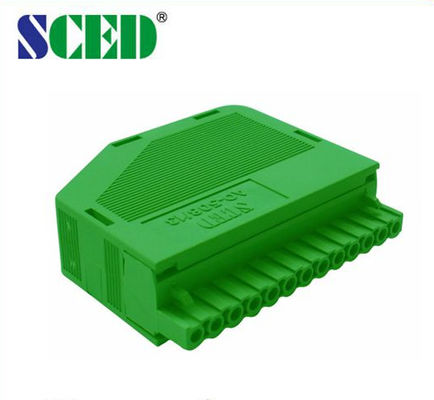 5.08mm Plug In Wire Terminal Block Connectors PA66 13pin Wire Collect Box.