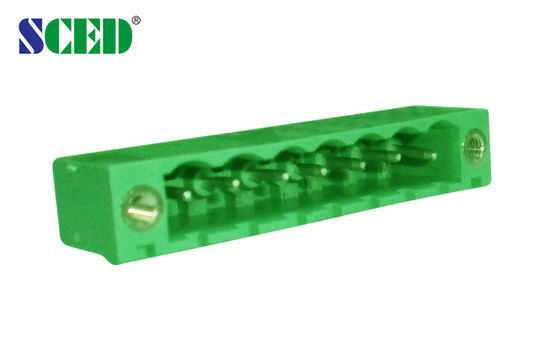 Takılabilir Terminal Blok Başlığı Erkek Soket Ters Takma Yönü Hatve 5.08mm 300V 18A 2 - 22P