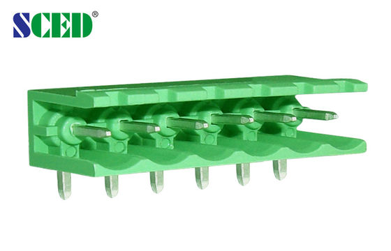 7.62mm Başlık Erkek Bağlantı 300V 2 -16 yol Plug In Tip Terminal Bağlantısı