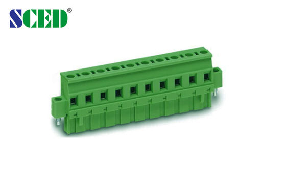 Adım 7,62 mm 300V 18A 2P - 14P Fişli terminal bloğu